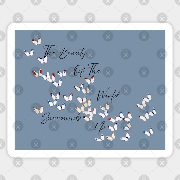 Beautiful Butterflies Magnet by CreoTibi